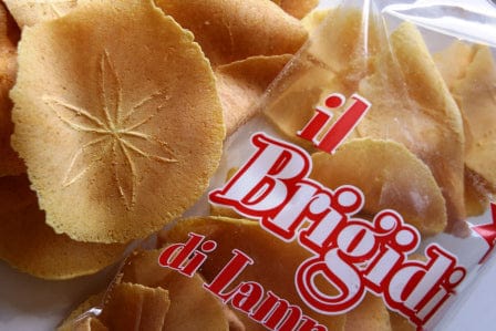 BRIGIDINI DI LAMPORECCHIO CIALDE CROCCANTI AL PROFUMO ANICE CONFEZIONE 120GR - Dolci pensieri gift