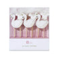 Cake topper Ballerina Lago dei Cigni confezione 12 pezzi - Dolci pensieri gift