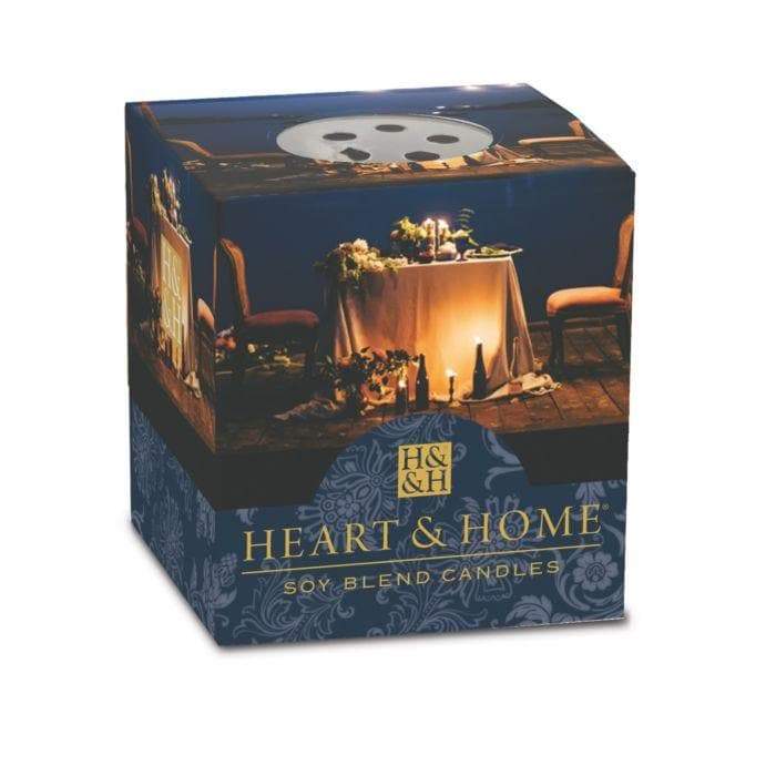 Candela Heart and Home BREZZA DELLA NOTTE in cera di soia 52g - Dolci pensieri gift