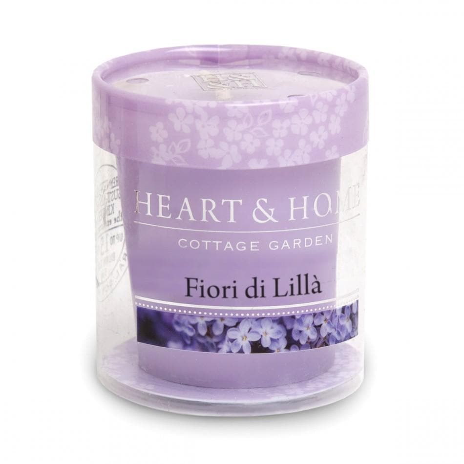 Candela Heart & Home Fiori di Lillà Candeline 53g - Dolci pensieri gift