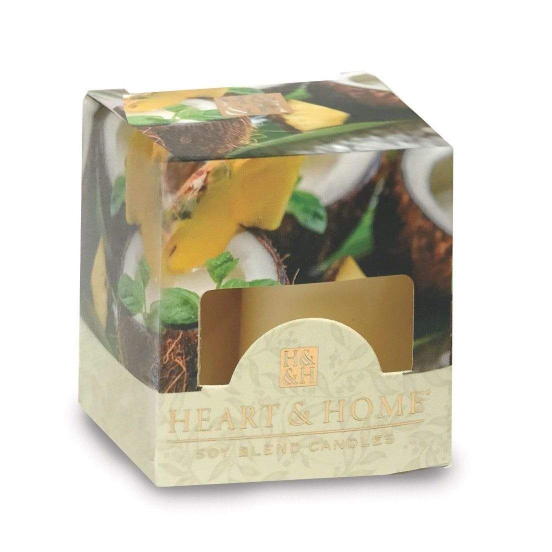 Candela profumata piccola 53g frangranza PIÑA COLADA - Dolci pensieri gift