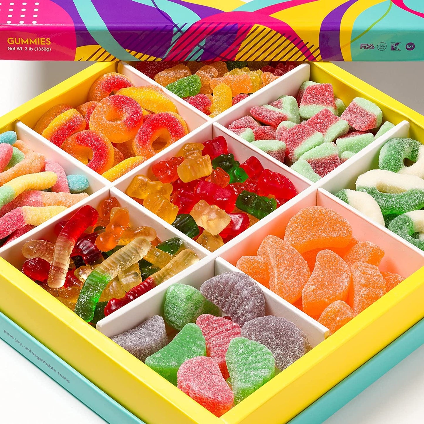 CANDY PLATTER: SCEGLI LE TUE CARAMELLE GOMMOSE PREFERITE E CREA IL TUO MIX! - Dolci pensieri gift