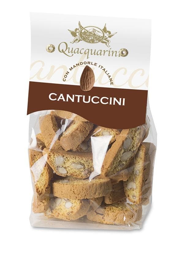 Cantucci Classico Quacquarini con Mandorle Italiane Sacchetto 250 g - Dolci pensieri gift