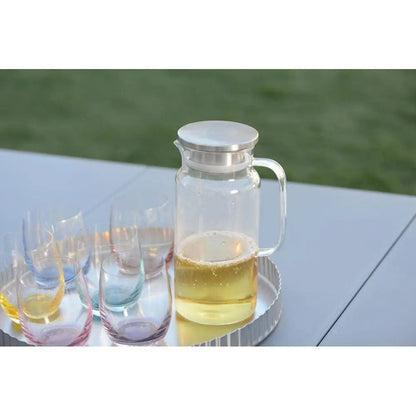 CARAFFA ACQUA IN VETRO 1,2 L - Dolci pensieri gift