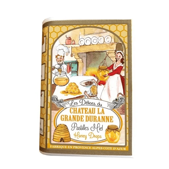 Caramelle al Miele Francesi CHATEAU LA GRANDE DURANNE Confezione Libro 43g - Dolci pensieri gift