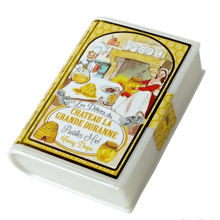 Caramelle al Miele Francesi CHATEAU LA GRANDE DURANNE Confezione Libro 43g - Dolci pensieri gift