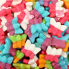 CARAMELLE GOMMOSE FARFALLE COLORATE FRUTTA CONFEZIONE 100GR - Dolci pensieri gift