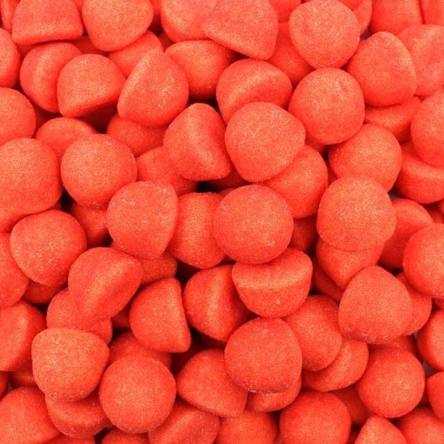 CARAMELLE GOMMOSE FRAGOLINE MORBIDE ROSSE CONFEZIONE DA 100GR - Dolci pensieri gift