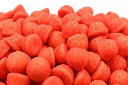 CARAMELLE GOMMOSE FRAGOLINE MORBIDE ROSSE CONFEZIONE DA 100GR - Dolci pensieri gift