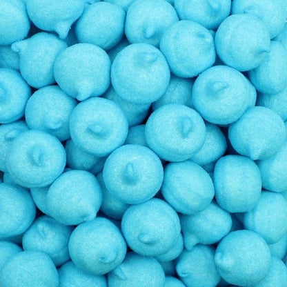 CARAMELLE GOMMOSE MARSHMALLOW BLU SOFFICI MINI CONFEZIONE DA 100GR - Dolci pensieri gift