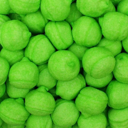 CARAMELLE GOMMOSE MARSHMALLOW VERDE MINI SOFFICI CONFEZIONE DA 100GR - Dolci pensieri gift