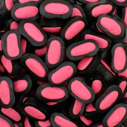CARAMELLE GOMMOSE MATTONCINI FRAGOLA E LIQUIRIZIA CONFEZIONE 100GR - Dolci pensieri gift