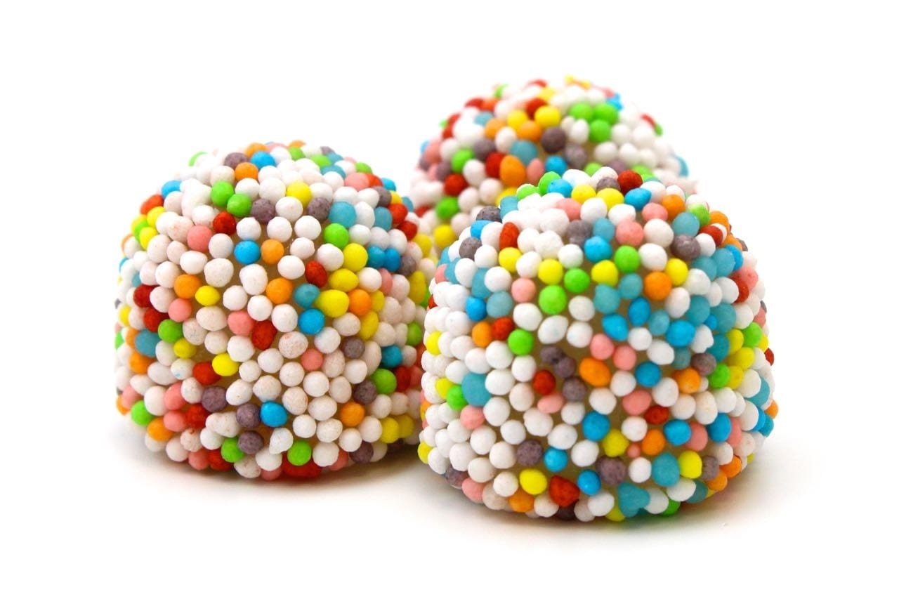 CARAMELLE GOMMOSE MORA MULTICOLOR FRUTTA CONFEZIONE 100GR - Dolci pensieri gift