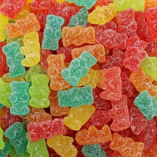 CARAMELLE GOMMOSE ORSETTI FRUTTA GOMMOSI ZUCCHERATI FRIZZANTI CONFEZIONE DA 100GR - Dolci pensieri gift
