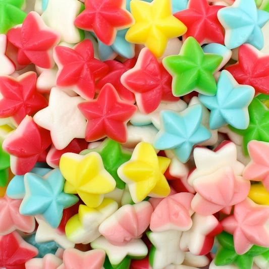CARAMELLE GOMMOSE STELLA COLORATA FRUTTA CONFEZIONE 100GR - Dolci pensieri gift
