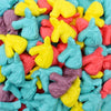 CARAMELLE GOMMOSE UNICORNI COLORATI COLORATI CONFEZIONE 100GR - Dolci pensieri gift