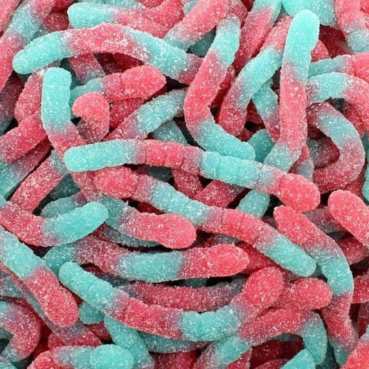 CARAMELLE GOMMOSE VERMI BUBBLE GUM SOFT GOMMOSI ZUCCHERATI FRIZZANTI CONFEZIONE DA 100GR - Dolci pensieri gift