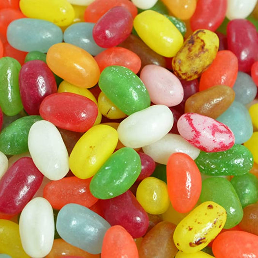 CARAMELLE GOMMOSE JELLY BEANS FRUTTA ASSORTITI CONFEZIONE 100 GR - Dolci pensieri gift
