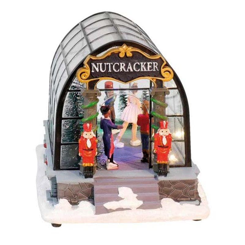 Carillon Serra con scena Suite Nutcracker Schiaccianoci 22cm - Dolcipensierigift