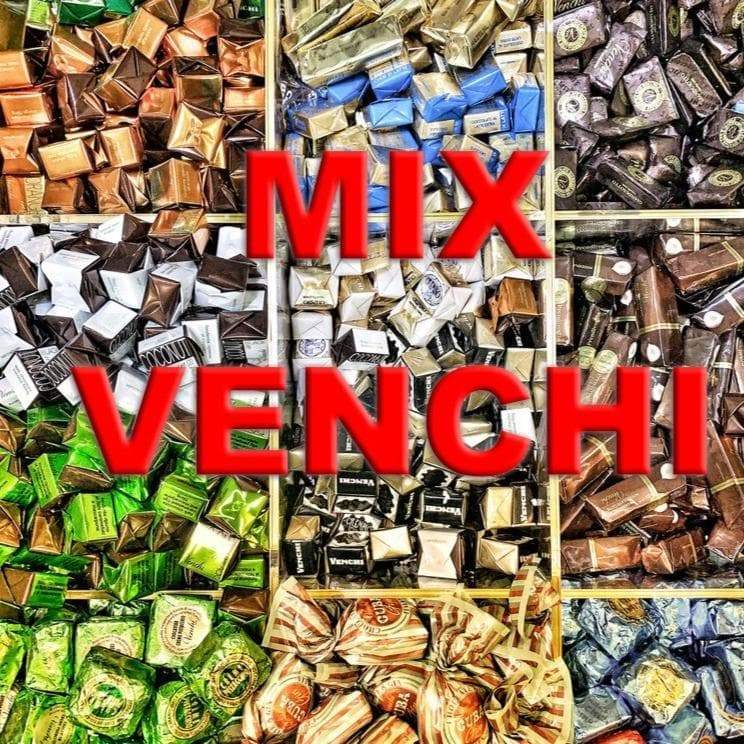 CIOCCOLATINI MIX CIOCCOLATO LATTE FONDENTE VENCHI 1kg ASSORTIMENTO MISTO GUSTI - Dolci pensieri gift