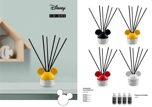 Collezione Disney Profumatori Topolino Colorazioni Assortite in Resina Argentata - Dolci pensieri gift