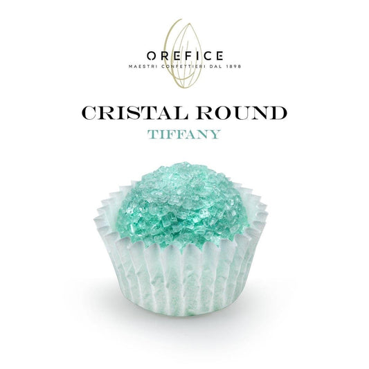 Dolci pensieri gift CONFETTI round CRISTALLO ARTIGIANALI TIFFANY 500g