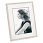 Cornice portafoto boho chic in legno 13 x 18 cm shabby chic bianca e legno - Dolci pensieri gift