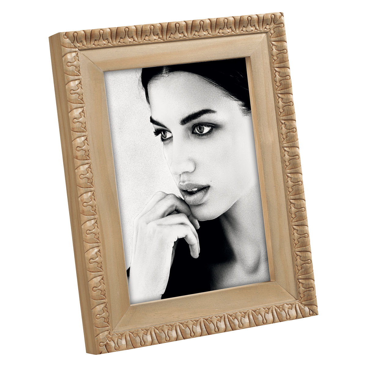 Cornice portafoto boho chic in legno 20 x 30 cm decorazione tulipani - Dolci pensieri gift
