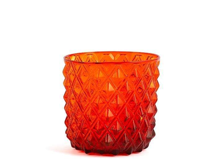 Courmayeur set 6 Bicchieri in vetro Rosso 30 cl - Dolci pensieri gift