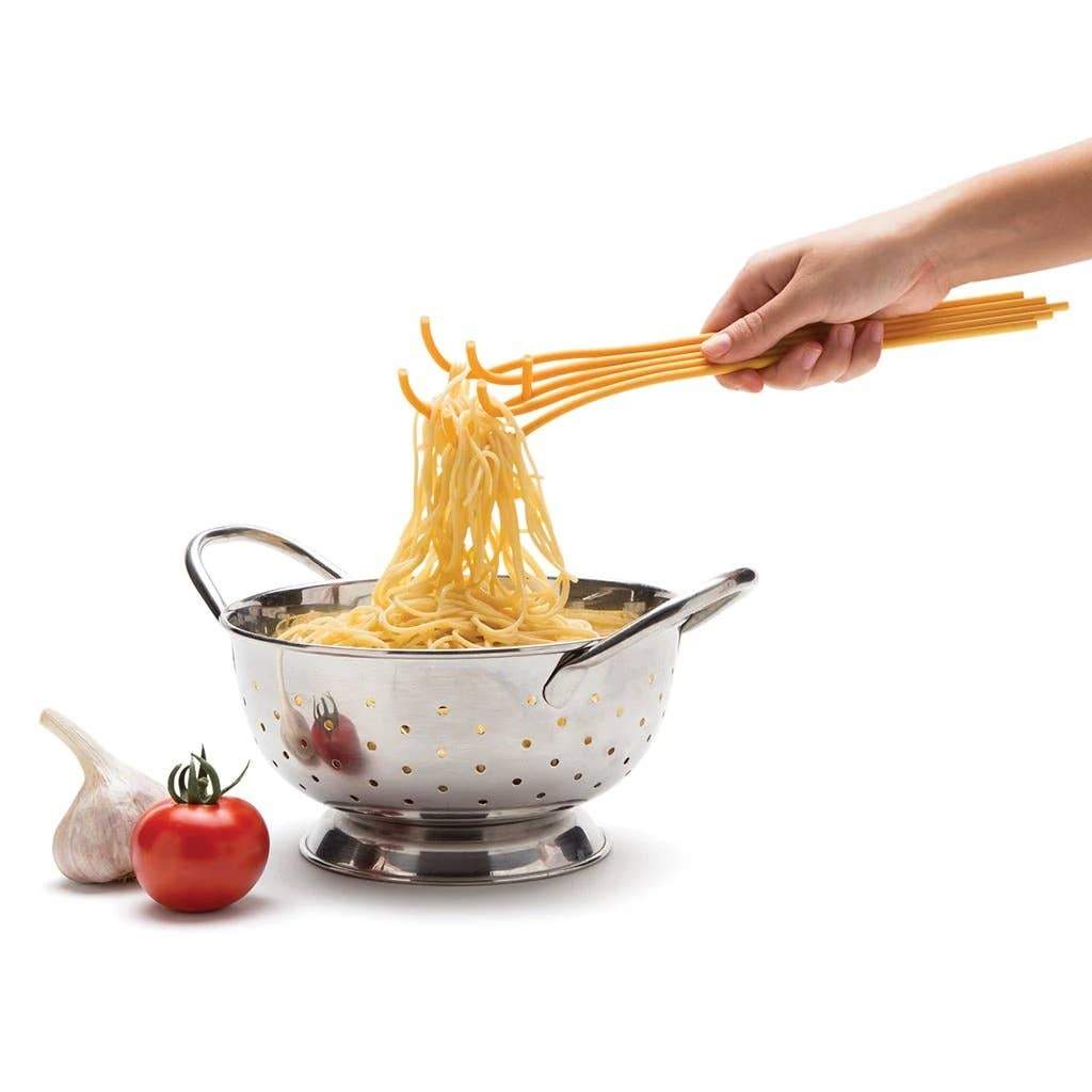 Cucchiaio da portata a forma di spaghetti in plastica resistente - Dolci pensieri gift