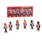 Decorazioni albero di Natale Confezione da 6 Soldatini assortiti Nutcracker 8 cm - Dolci pensieri gift