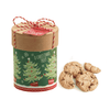 Farmhouse Biscuits | Cofanetto Natale Cartone Tondo Rigido con Biscotti Cioccolato e Arancia – 125 Gr - Dolci pensieri gift