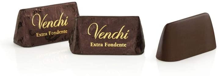 Gianduiotti cioccolato extra fondente cacao VENCHI 100gr - Dolci pensieri gift