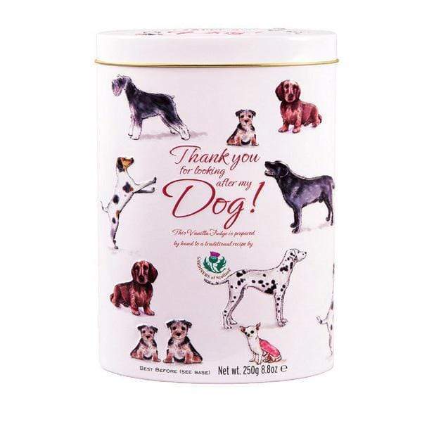 Latta con cani fudges inglese croccante morbido al latte 250 g - Dolci pensieri gift