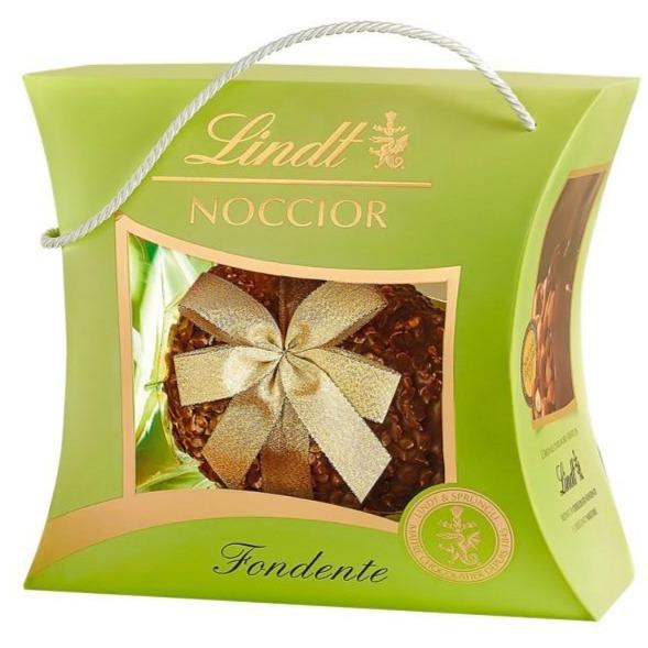 Lindt - Noccior Fondente- 390g Uovo di Pasqua nocciolato verde - Dolci pensieri gift