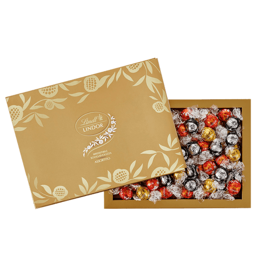 Lindt scatola boule Lindor assortita 225gr - Dolci pensieri gift