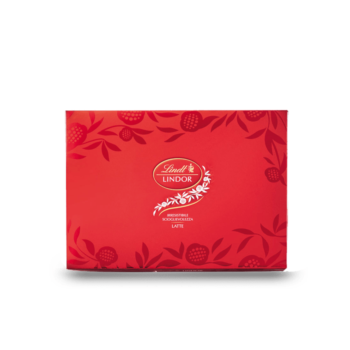 Lindt Scatola di cioccolatini classica rossi al latte 312 g - Dolci pensieri gift