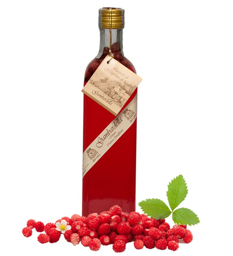 Liquore di Fragoline di Bosco ORIGINALE MINORI COSTIERA AMALFITANA 70 cl - Dolci pensieri gift
