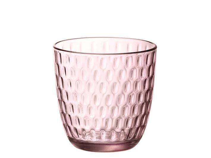 Lisbona set 6 Bicchieri in vetro Lilla Rosa ametista 35 cl - Dolci pensieri gift