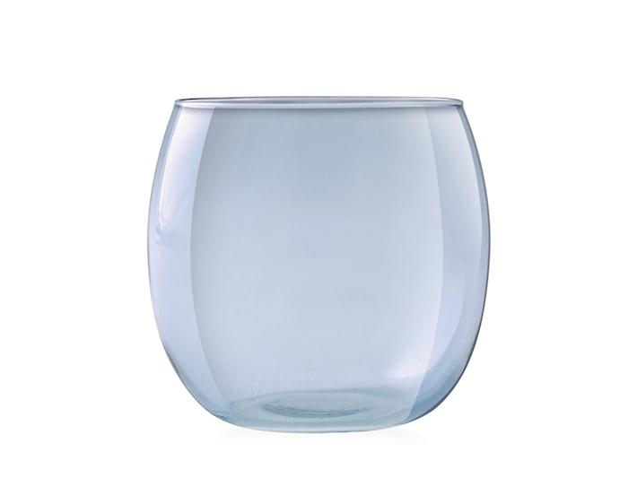 Mediterraneo Set 6 bicchieri in vetro Blu tubler 460 cc Shabby chic - Dolci pensieri gift