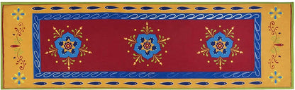 MESSICO Runner da Tavola in Cotone decoro messicano 45x140 cm - Dolci pensieri gift