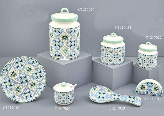 PANTELLERIA Bomboniere Collezione Ceramica Maioliche Gialle e Blu - Dolci pensieri gift