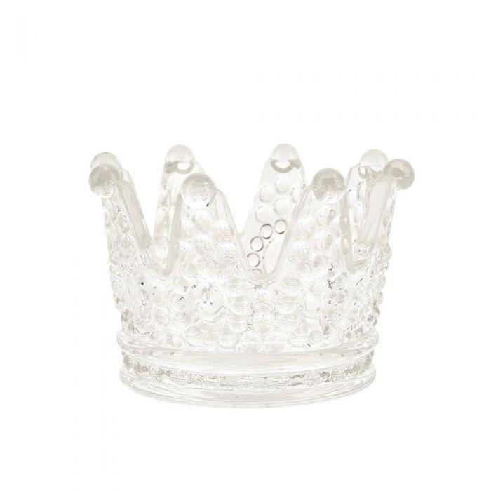 coroncina in vetro, battesimo, comunione,18 anni - Dolci pensieri gift