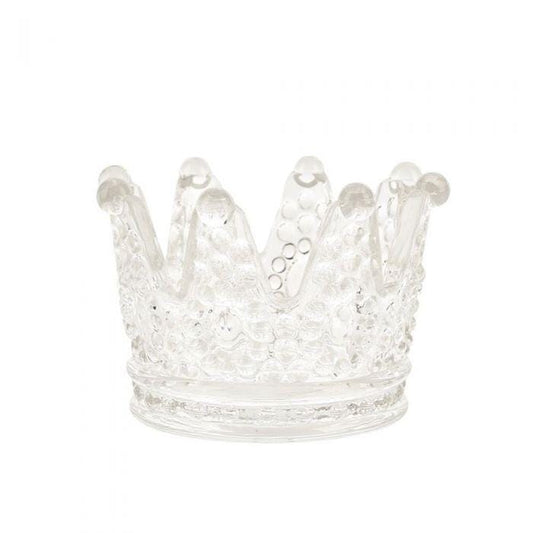 coroncina in vetro, battesimo, comunione,18 anni - Dolci pensieri gift