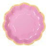 Piatti da festa mix rosa, pink confezione da 12 piatti in carta - Dolci pensieri gift