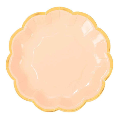 Piatti da festa mix rosa, pink confezione da 12 piatti in carta - Dolci pensieri gift