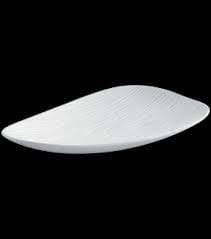 piatto in ceramica bianca diametro CM.47 - Dolci pensieri gift