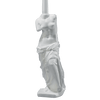 Portacandela Venere di Milo in Resina Bianco busto donna - Dolci pensieri gift