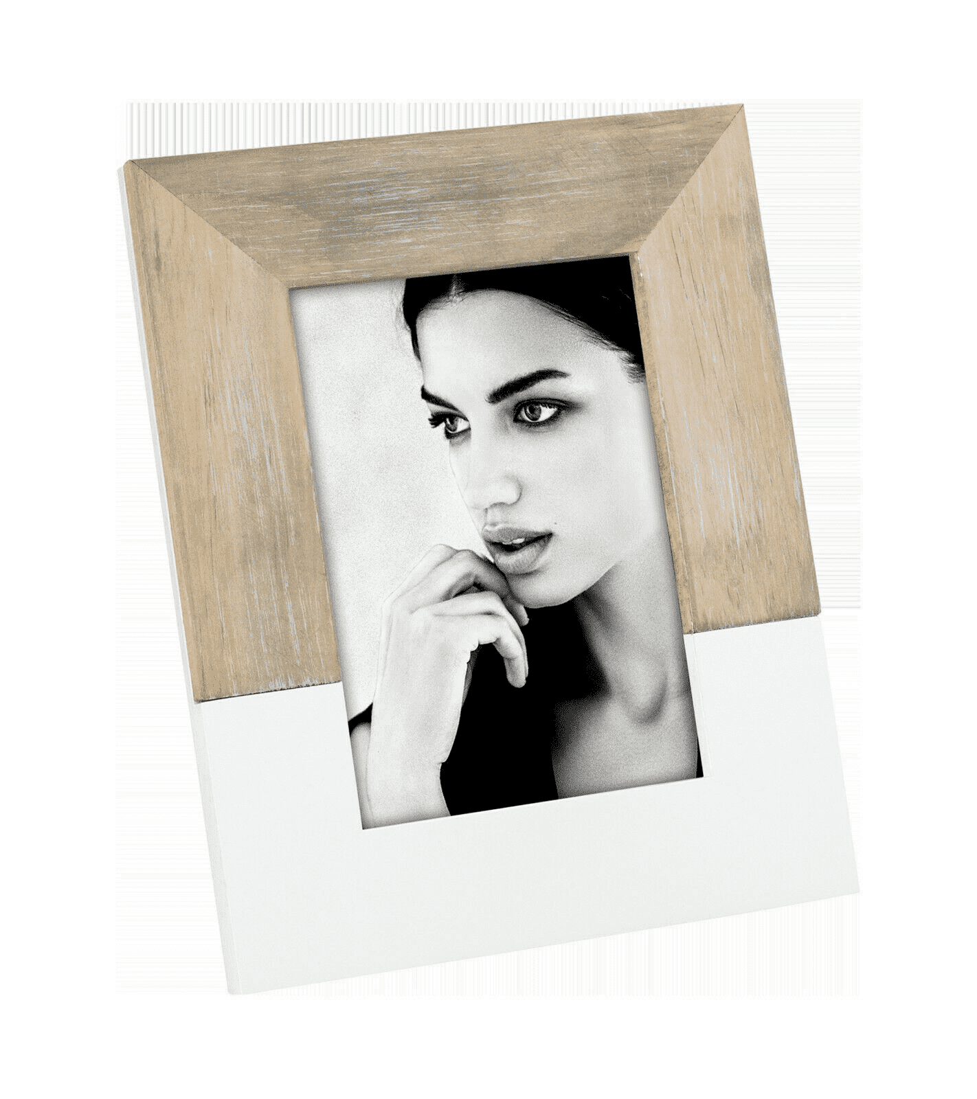 Portafoto Cornice in Legno Bicolore formato 13x18 - Dolci pensieri gift
