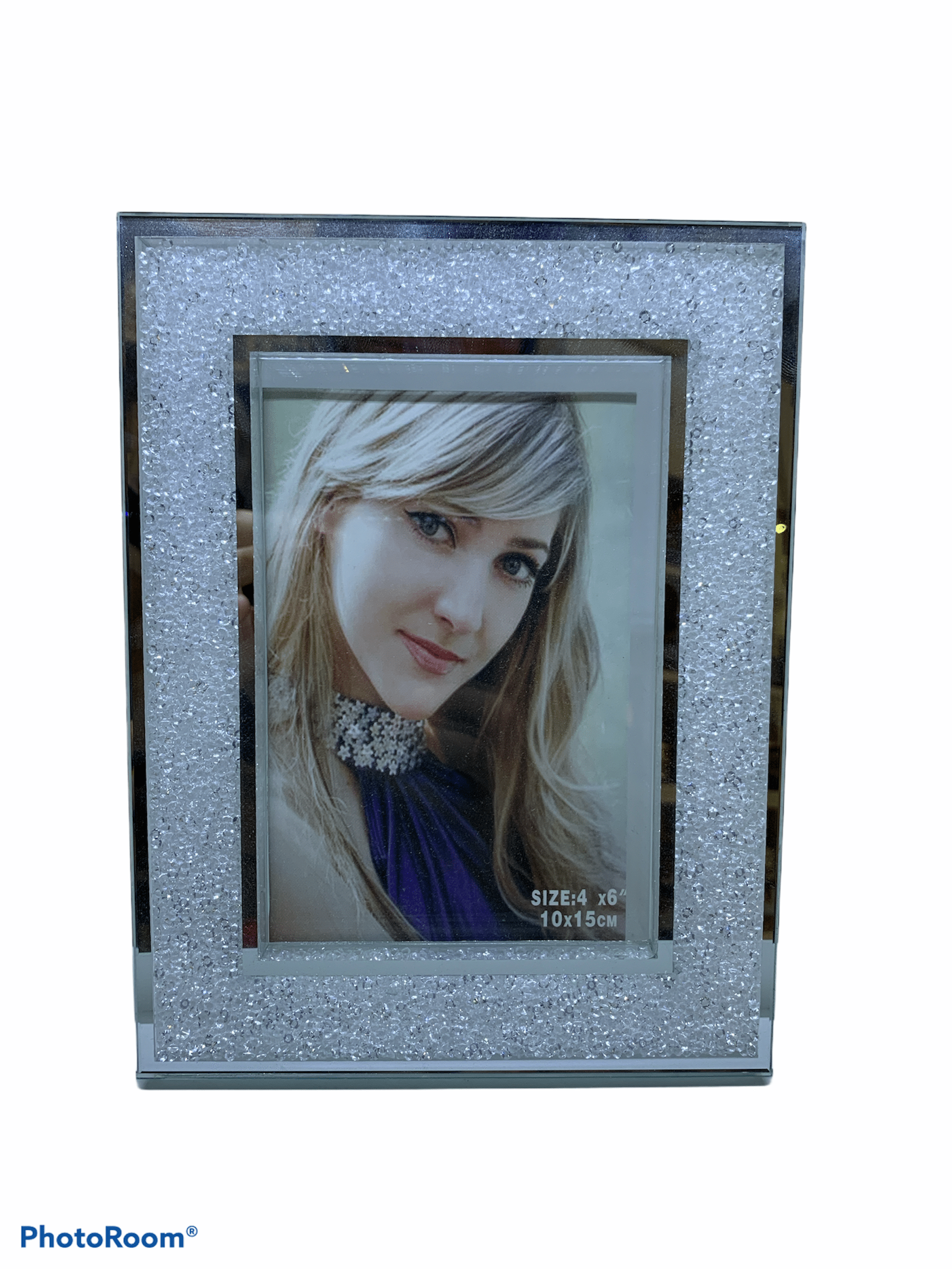 Portafoto glitterato 21 h x 16 cm - Dolci pensieri gift